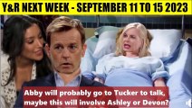 CBS Young And The Restless Spoilers Next Week September 11 to 15 2023 - Audra Th