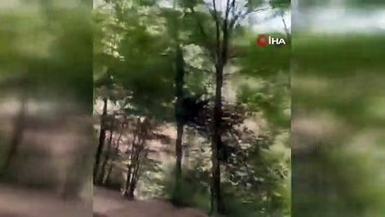 Trabzon'da taş ocağında heyelan yaşandı