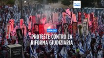Israele, in migliaia protestano contro la riforma della giustizia