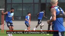 Trabzonspor'un yeni transferi Pepe, ilk idmanına çıktı
