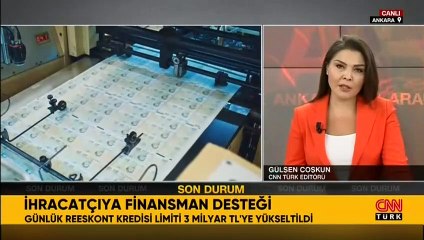 Merkez bankası günlük reeskont limitini artırdı