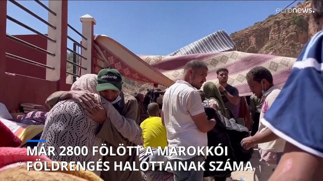 Már 2800 fölött a marokkói földrengés halálos áldozatainak a száma