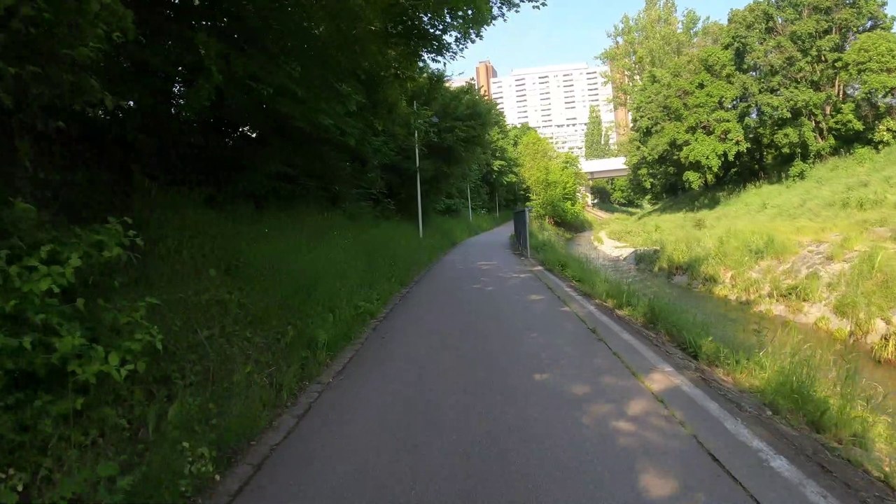 Liesingbachradweg komplett (11): Wohnpark Alterlaa