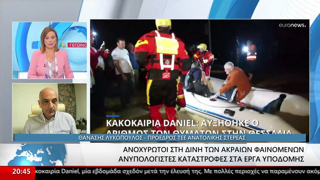 Ο Πρόεδρος του ΤΕΕ Ανατολικής Στερεάς, Θανάσης Λυκόπουλος στο STAR