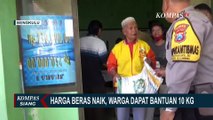 Atasi Krisis dan Mahalnya Beras, Warga Terdampak Dapat Bansos Beras 10 Kilogram