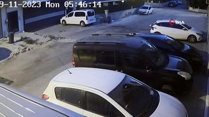 Oto faresi aracı böyle soydu