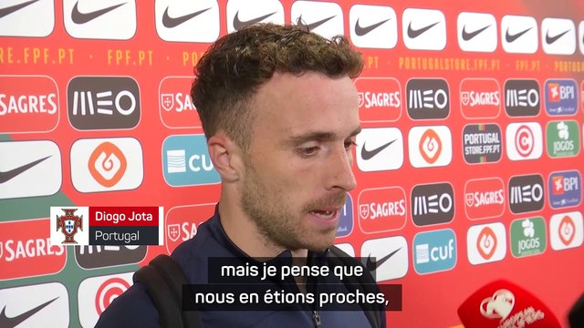 Un match presque parfait selon Diogo Jota