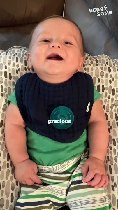 Baby's Contagious Giggles: A Heartwarming Moment! || Heartsome 