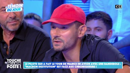 Un pilote fait le tour de France en avion pour demander la démission d'Emmanuel Macron !