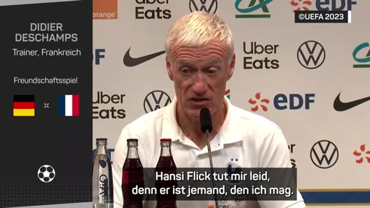 Deschamps: 'Hansi Flick tut mir leid'