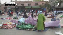 مغاربة يبيتون ليلتهم في العراء لليلة الرابعة على التوالي في مراكش