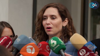 Ayuso sobre la rebaja de pena a un miembro de 'La Manada': "Me gustaría ver manifestaciones en la calle"
