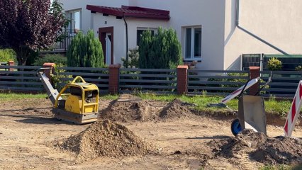 Trwa budowa ścieżki z ul. Bartosza do ul. Słonecznej w Złotowie