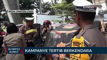 Ditlantas Polda Sumatera Utara Gelar Kampanye Tertib Berkendara