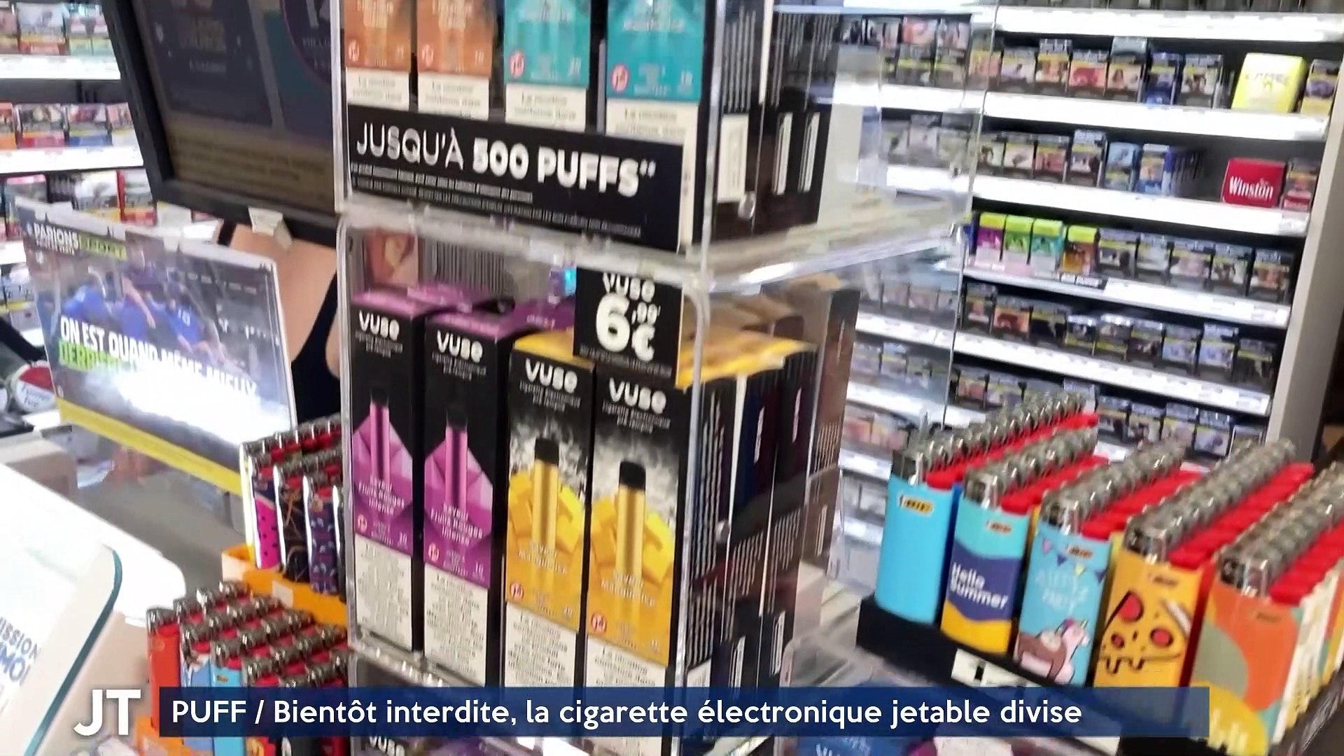 PUFF / Bientt interdite, la cigarette lectronique jetable divise