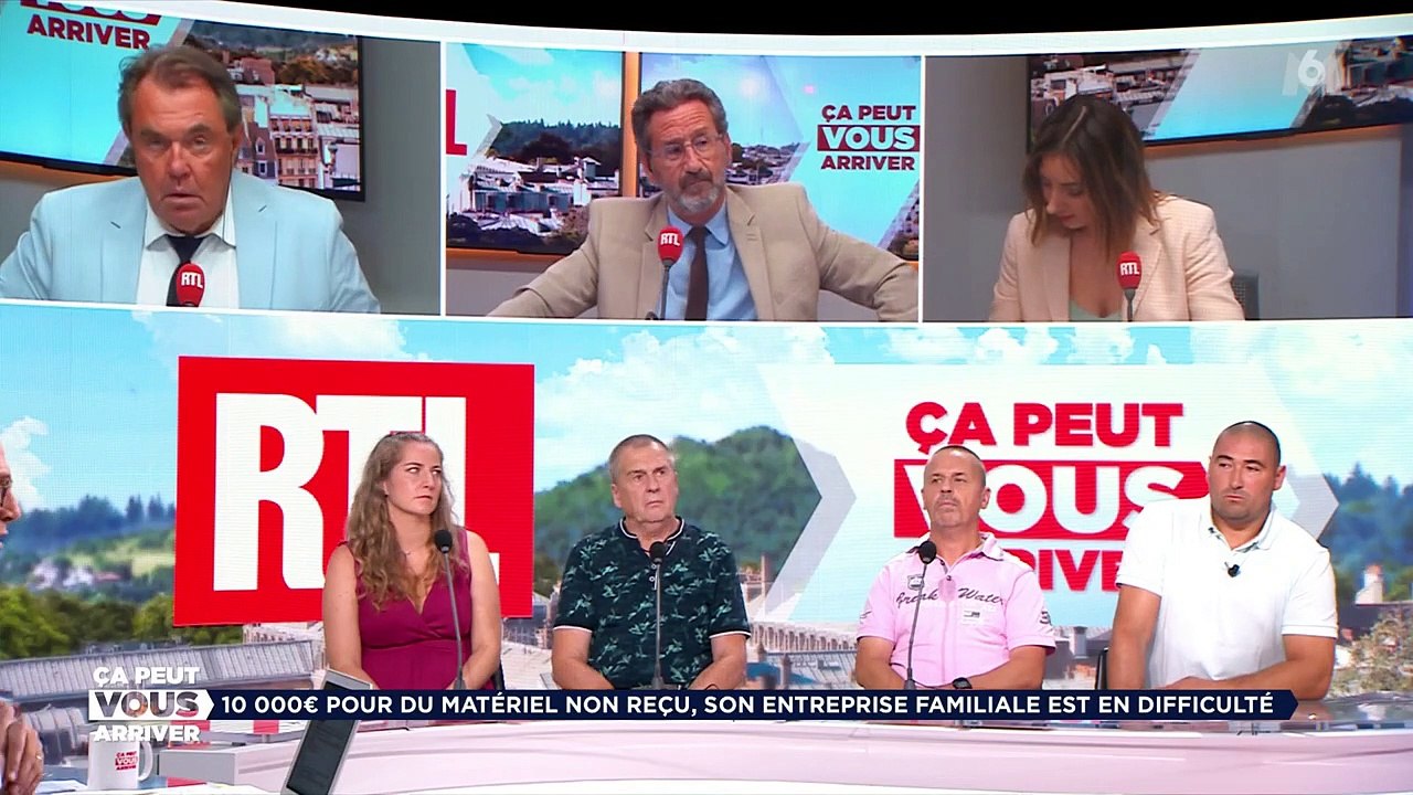 Julien Courbet coupé en pleine émission par une étrange apparition sur M6.