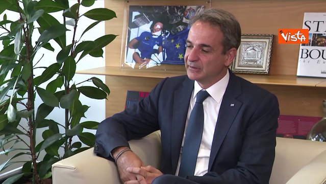 Metsola incontra il Primo Ministro Greco Mitsotakis