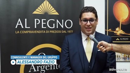 Fazio: "Ambizione e attenzione sociale nel nostro Compro Oro"