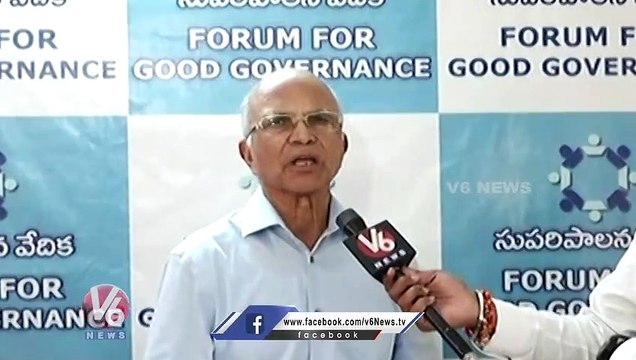 Forum for Good Governance Padmanabha Reddy Creates Awareness On Vote To Public _ V6 News