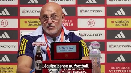 De la Fuente : "Je respecte la décision de M. Rubiales"