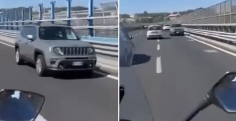 Napoli, percorre contromano e in retromarcia la Tangenziale: "Stava finendo la benzina" (12.09.23)