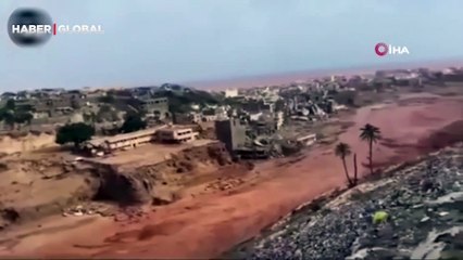 Libya’daki sel felaketinden yeni görüntüler! Can kaybı 3 bine, kayıp sayısı 10 bine yükseldi
