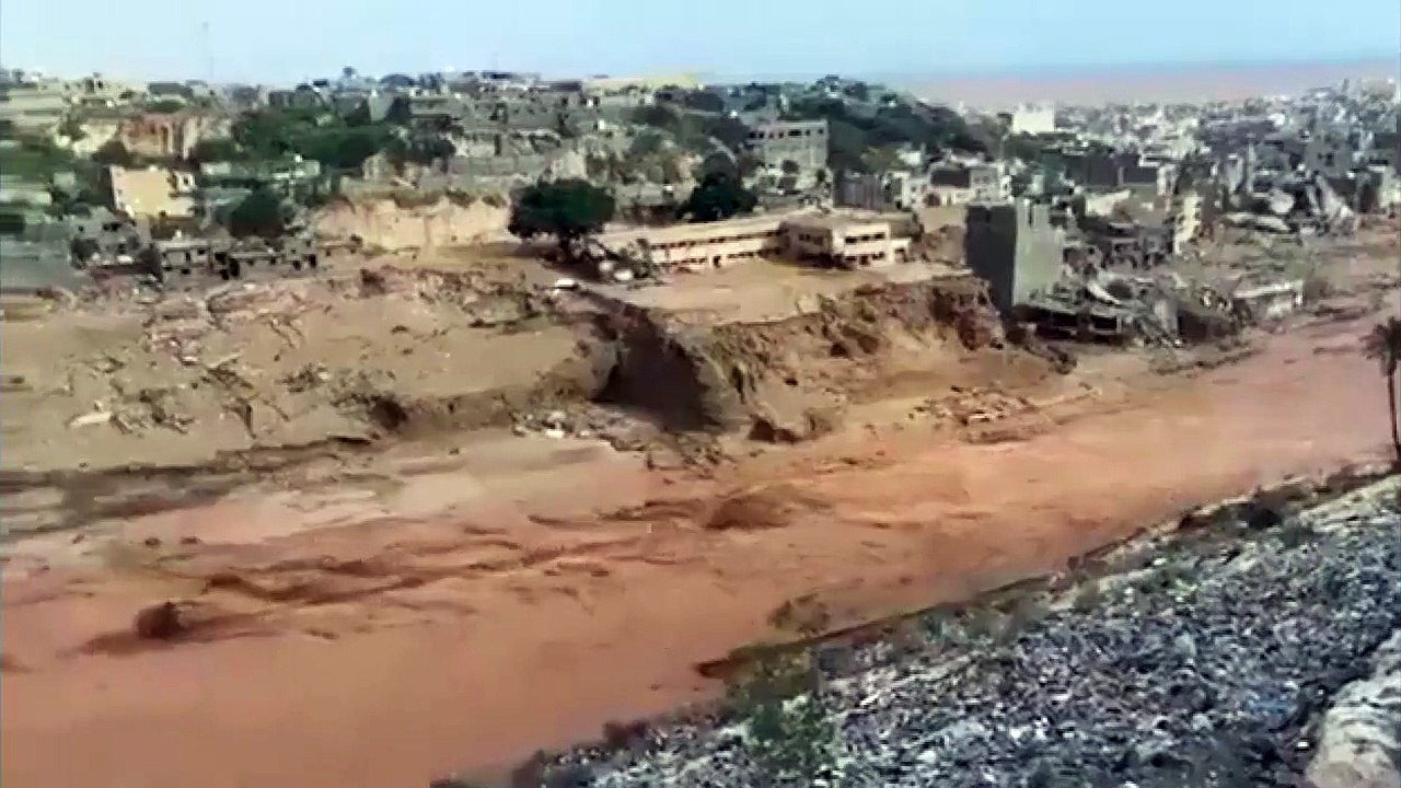 Libya ölü sayısı kaç oldu, kaç yaralı var? Libya sel felaketinde son durum nedir? Libya kasırga görüntüleri!