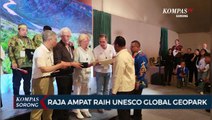 Geopark Raja Ampat Terima Penghargaan UNESCO, Ini Pesan Pj Gubernur PBD
