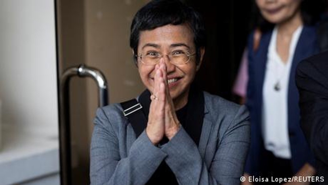 Maria Ressa: 'We hold the line for our rights'