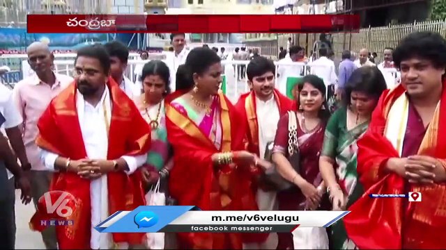 AP Minister Roja Comments On Chandrababu Naidu Imprisonment In Skill Development Case _ V6 News