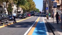 Piste ciclabili in centro, Gaetano sciacca le boccia