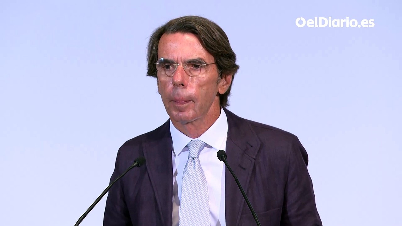 Aznar equipara el rechazo a la amnistía con el “¡Basta ya!” contra ETA