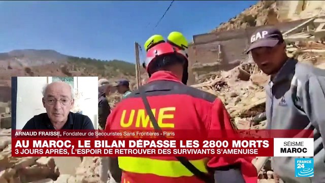 Séisme au Maroc : Nous étions prêts à partir , assure le fondateur de Secouristes Sans Frontières