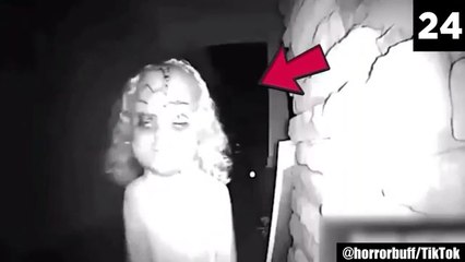 30 Scary Moments Caught on Doorbell Camera