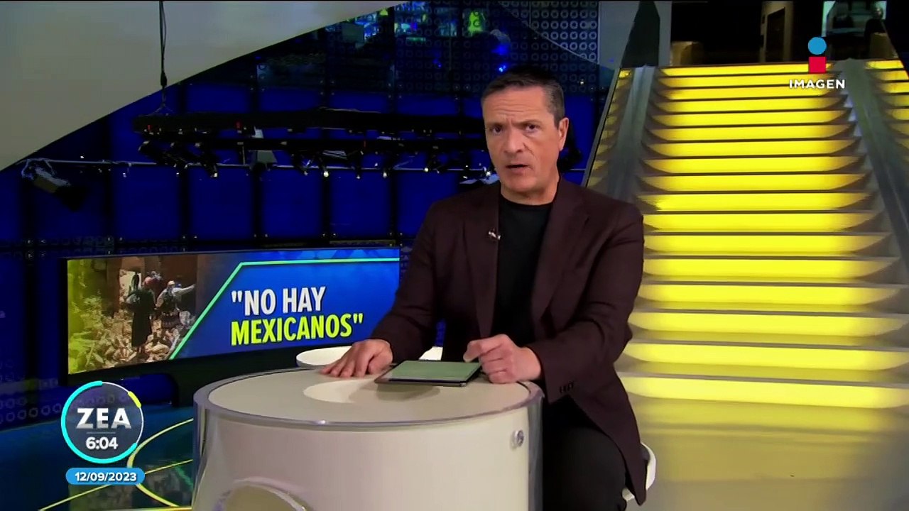 México envía mensaje de solidaridad por el sismo en Marruecos