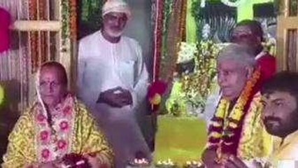 भरतपुर: उपराष्ट्रपति जगदीप धनखड़ ने लक्ष्मण मंदिर में की पूजा अर्चना, देखें VIDEO