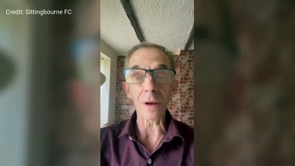 The Wealdstone Raider wishing Sittingbourne FC's kitman, Kieran Payne, well following this third operation for brain cancer.