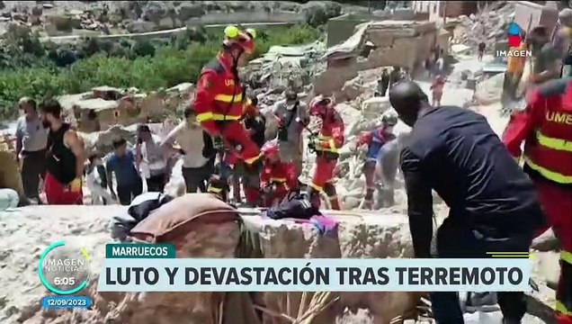 Sismo en Marruecos: Suman más de 2 mil 800 víctimas mortales