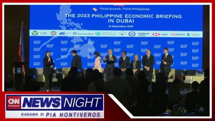 Kauna-unahang Philippines Economic Briefing idinaos sa Dubai | News Night