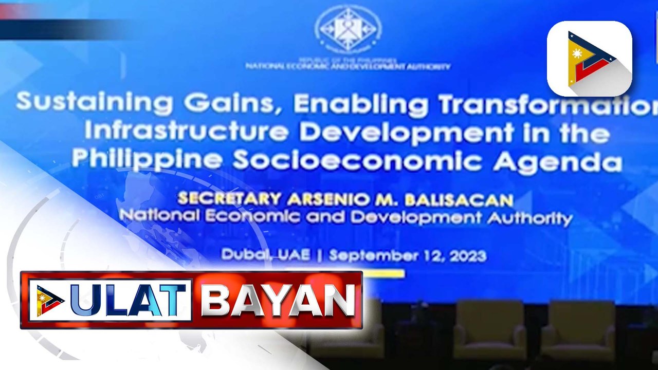 Roadshow at economic briefings ng PH economic team, idinaos sa Middle East