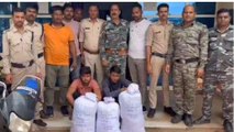शिवपुरी: नशे के खिलाफ करैरा पुलिस की बड़ी कार्यवाही, 20 किलो गांजा पकड़ा