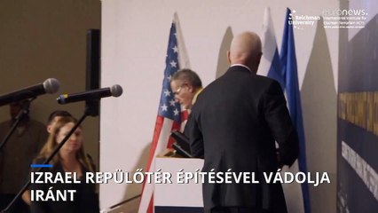 Libanoni repülőtér építésével vádolja Iránt az izraeli védelmi miniszter