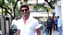 Bollywood Action Hero Vidyut Jammwal spotted today Outside T-Series Office