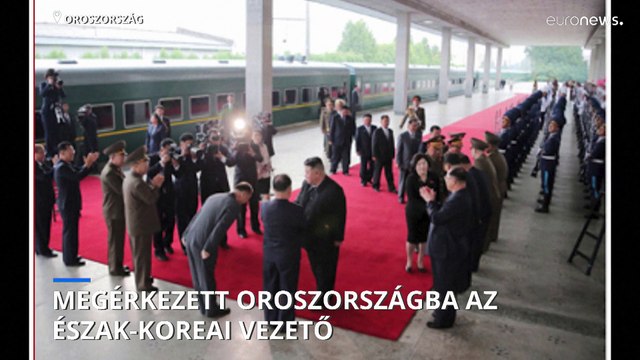 Megérkezett Oroszországba Kim Dzsongun észak-koreai vezető