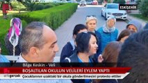 Eskişehir'de  boşaltılan okulun velileri eylem yaptı: 'Mağduriyetimizi giderin'