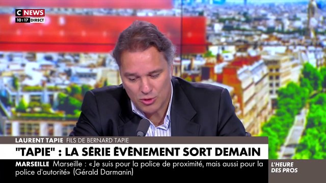 Pourquoi ne pas avoir fait du réel ? : Laurent Tapie regrette que la série de Netflix sur Bernard Tapie soit une fiction