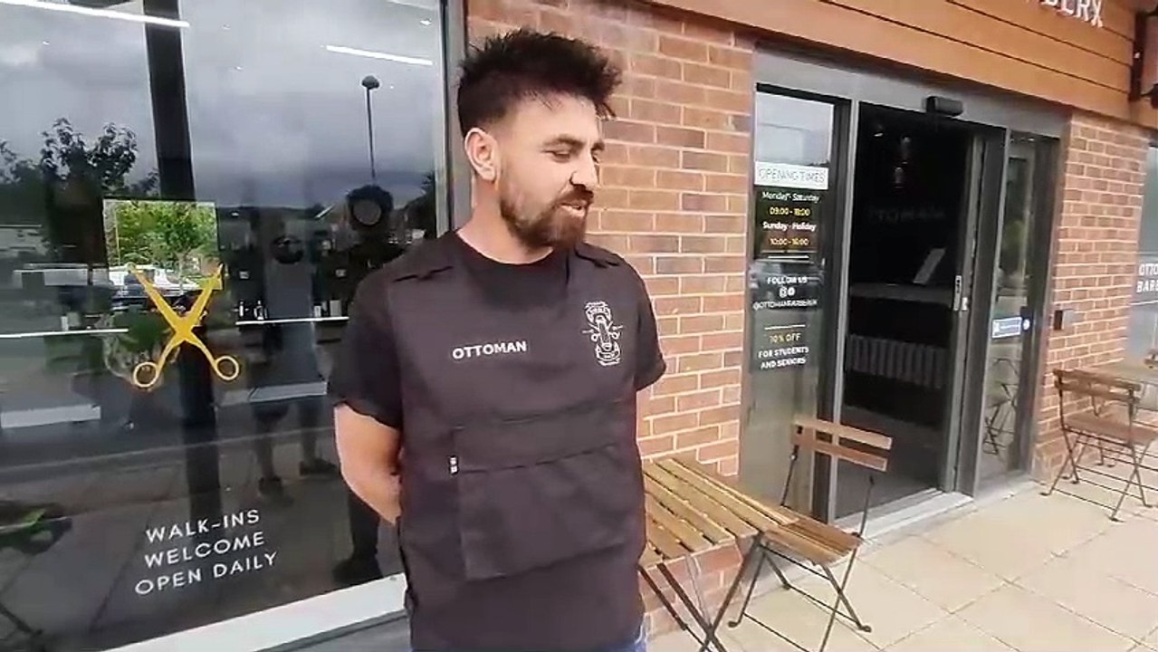 Barber shop owner 'shocked' after being broken into just two weeks after opening