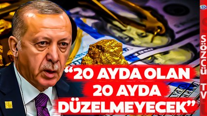 Şeref Oğuz'dan Çarpıcı Ekonomi Sözleri! '20 Ayda Oldu 20 Ayda Düzelmeyecek'