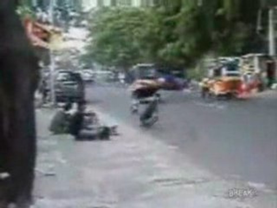 Un singe qui pilote une moto !!!!