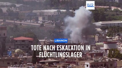 Libanon: Kämpfe in palästinensischem Flüchtlingslager fordern mindestens zehn Tote